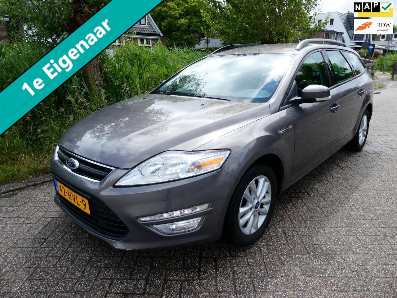 Ford Mondeo Wagon - 1.6i 160pk 1e eig. Clima Cruise Navi Trekhaak 1600kg - AutoWereld.nl