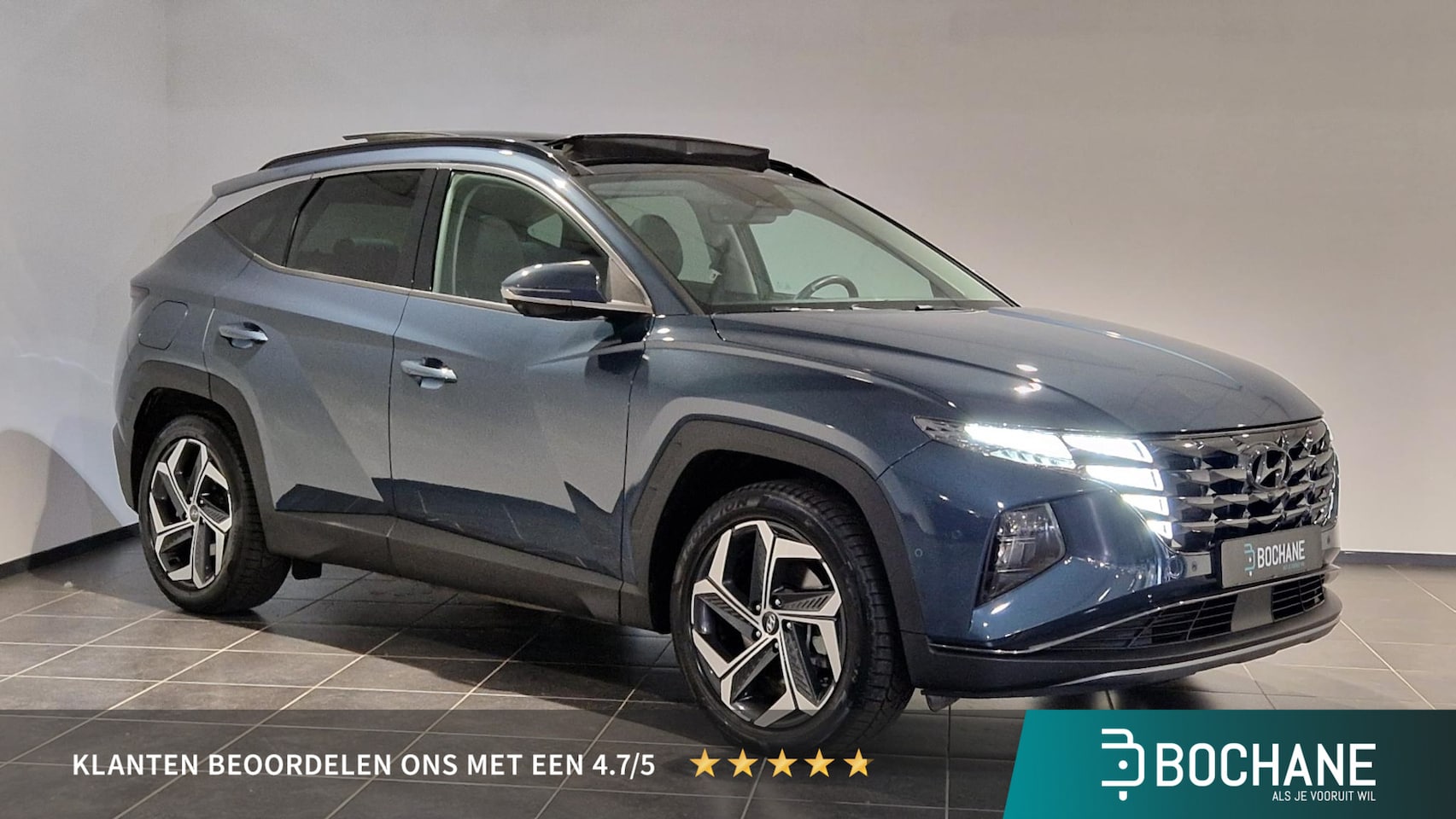 Hyundai Tucson - 1.6 T-GDI PHEV Premium Sky 4WD | Leder | Panoramadak - AutoWereld.nl