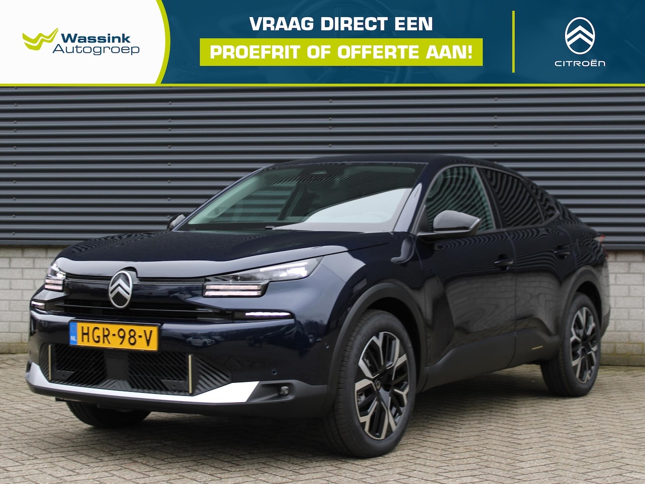 Citroën C4 X - Hybrid 136pk e-DCS6 Max I Stoelverwarming I Stuurwielverwarming I Navigatie I Adaptive Cru - AutoWereld.nl