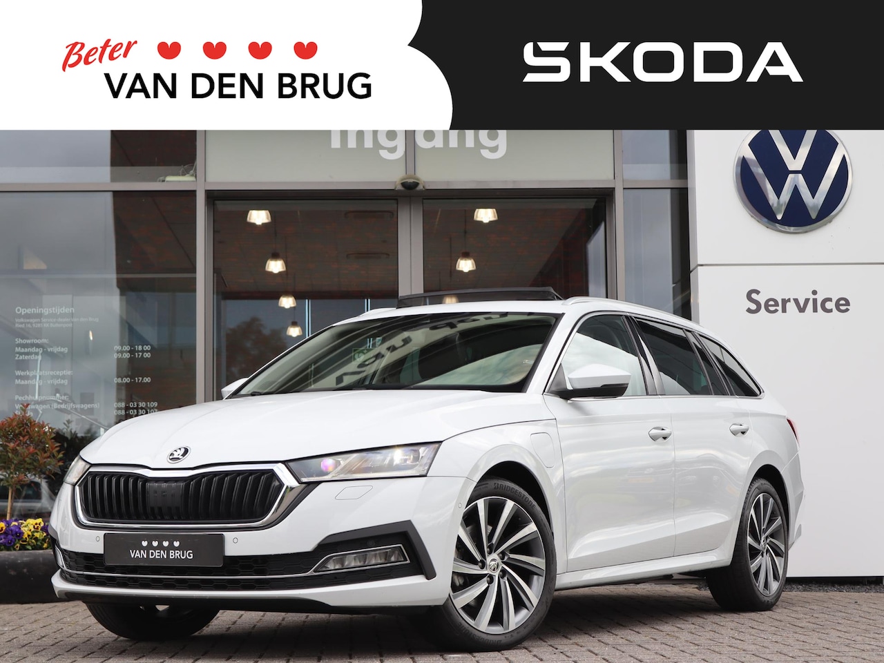 Skoda Octavia Combi - 1.4 TSI 204 pk DSG iV PHEV Style | Panoramadak | Alcantara | SmartLink | Camera | Adaptive - AutoWereld.nl