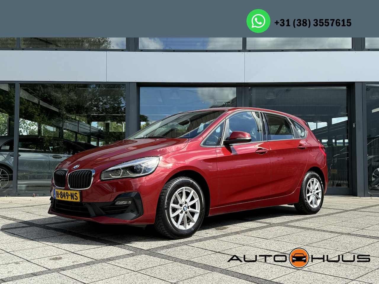 BMW 2-serie Active Tourer - 216d High Exe. Ed. | Navi | Leder | HUD | - AutoWereld.nl