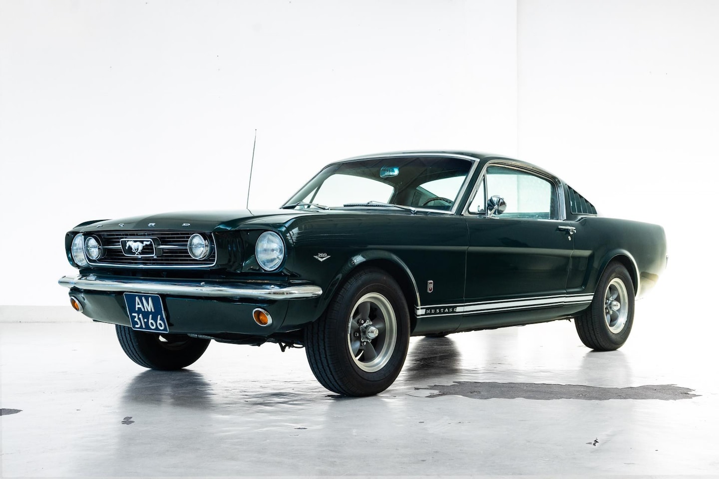 Ford Mustang Fastback - 289 GT - A-Code - Ivy Green - - AutoWereld.nl