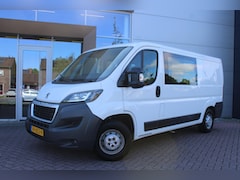 Peugeot Boxer - 330 2.2 HDI 130pk L2H1 XT DC Luxe Airco Cruise BPM-vrij perfect onderhouden