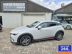 Mazda CX-3 - 2.0 SkyActiv-G 120 GT-M Aero Pack AUTOMAAT Clima|Navi|HUD|Leer|LED|Nap