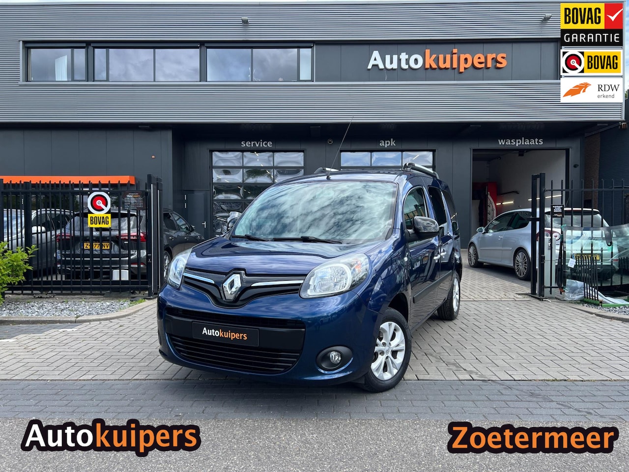 Renault Kangoo Family - 1.2 TCe Limited Start&Stop | Met o.a. airco, elektrische ramen voor, zijschuifdeuren en re - AutoWereld.nl