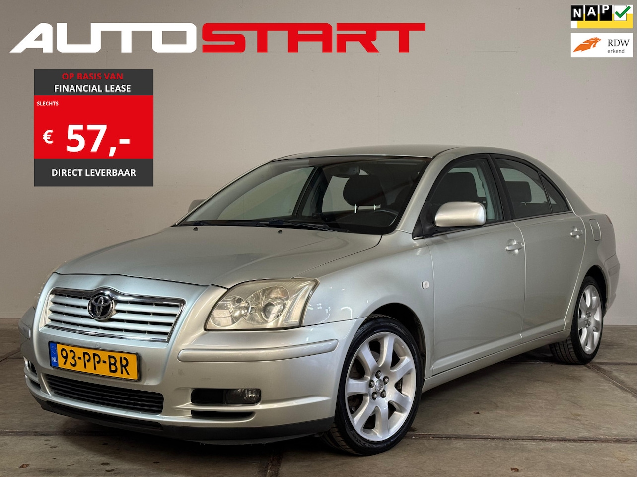 Toyota Avensis - 2.0 VVTi Linea Luna|Airco|Nette Auto|Trekhaak| - AutoWereld.nl