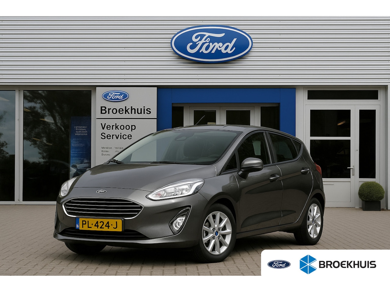 Ford Fiesta - 1.0EBTitanium | UNIEK | NL-AUTO! | DEALER OH! | CAMERA | ADAPTIVE CRUISE | B&O | 360 PARK. - AutoWereld.nl