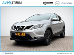 Nissan Qashqai - 1.2 Tekna Automaat + Lage KM-Stand | Panoramadak | Navigatie | 360° Camera | Stoelverwarmi