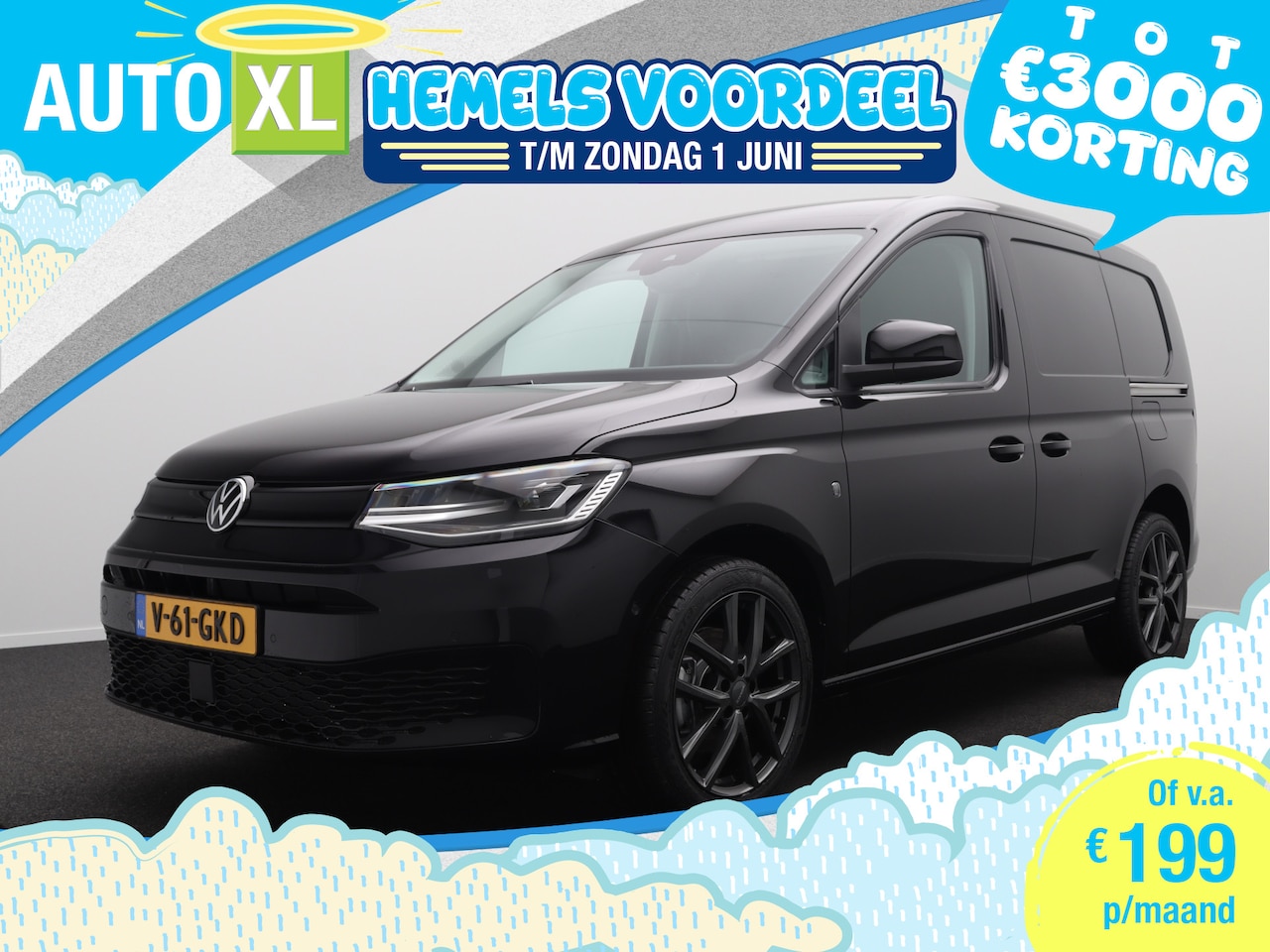 Volkswagen Caddy Cargo - 2.0 TDI 123 PK Aut. R-Line Adap. Cruise Camera 4 - AutoWereld.nl