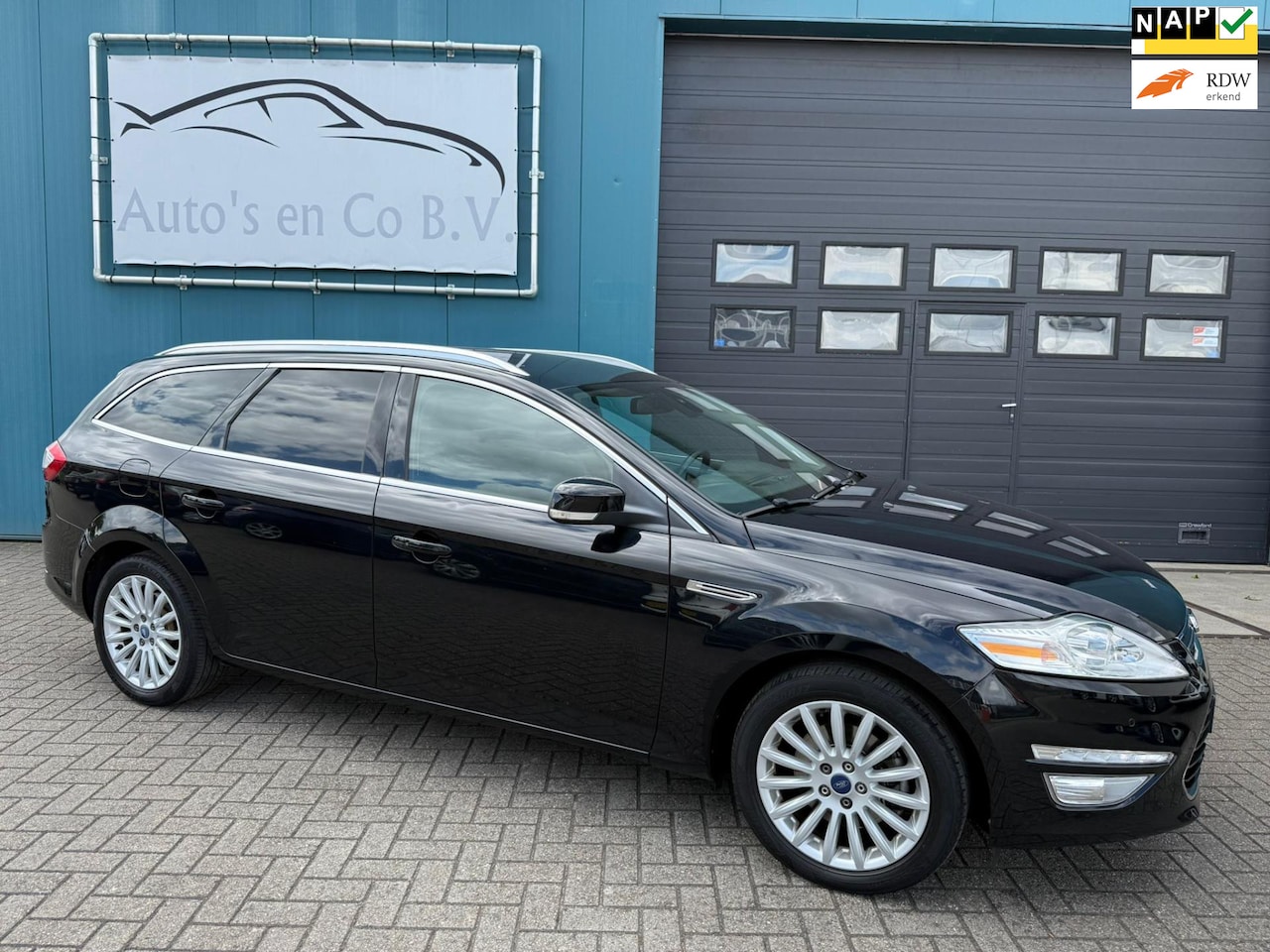 Ford Mondeo Wagon - 1.6 Titanium Clima Navi Stoelverw/koeling Alcantara Trekhaak NL auto Nap - AutoWereld.nl
