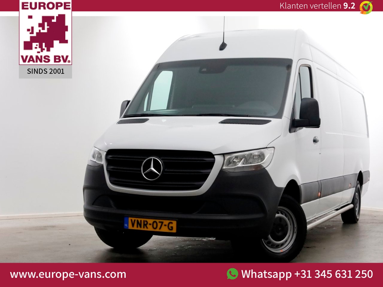 Mercedes-Benz Sprinter - 314 CDI 143pk RWD L3H2 Maxi 7G Automaat Airco/Navi/Camera 07-2022 - AutoWereld.nl
