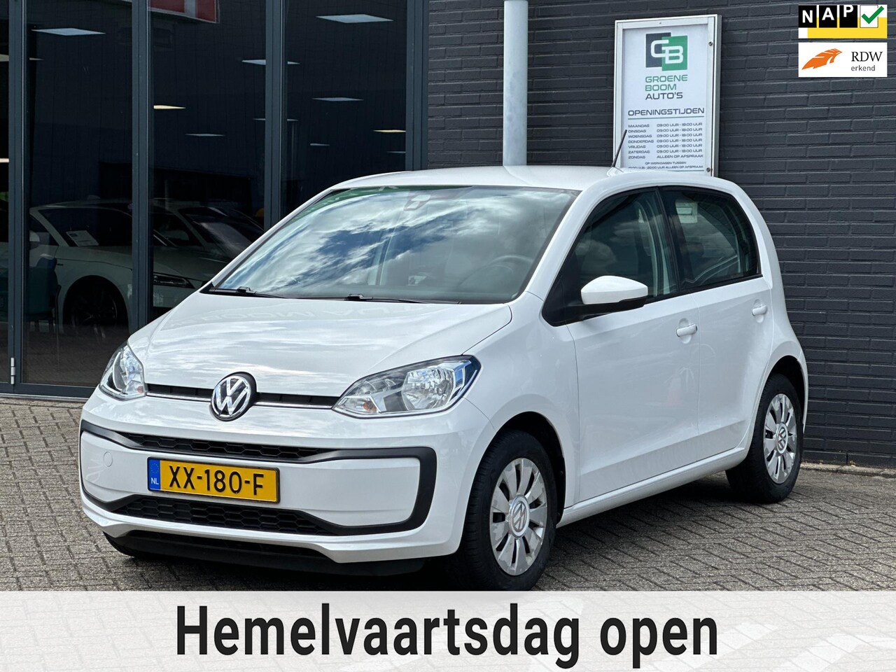 Volkswagen Up! - 1.0 BMT move up!/1STE EIG/5-DRS/AIRCO/NL-AUTO NAP - AutoWereld.nl