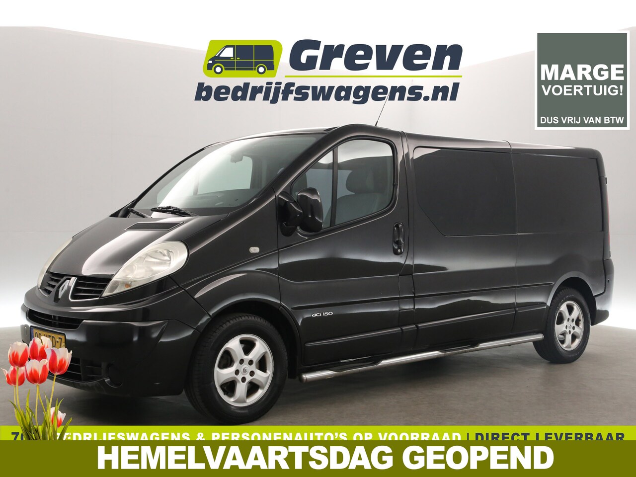 Renault Trafic - 2.5 dCi T29 L2H1 | Dubbele Cabine | 5 Persoons | 146PK Airco Navigatie Trekhaak Elektrpakk - AutoWereld.nl