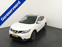 Nissan Qashqai - 1.6 Tekna | Pano | Leer | Trekhaak | 360camera | 19'' | Voorruitverw. | Clima |