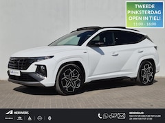Hyundai Tucson - 1.6 T-GDI PHEV Plug-in N Line Sky 4WD Automaat / Accu SoH 100% / Glazen schuif- en kanteld