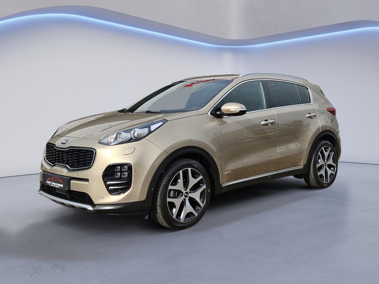 Kia Sportage - 1.6 T-GDI 4WD GT-Line /Apple Carplay/Leder/Stoel-Stuurverwarming/Parkeersens. V+A+Cam/Elek - AutoWereld.nl