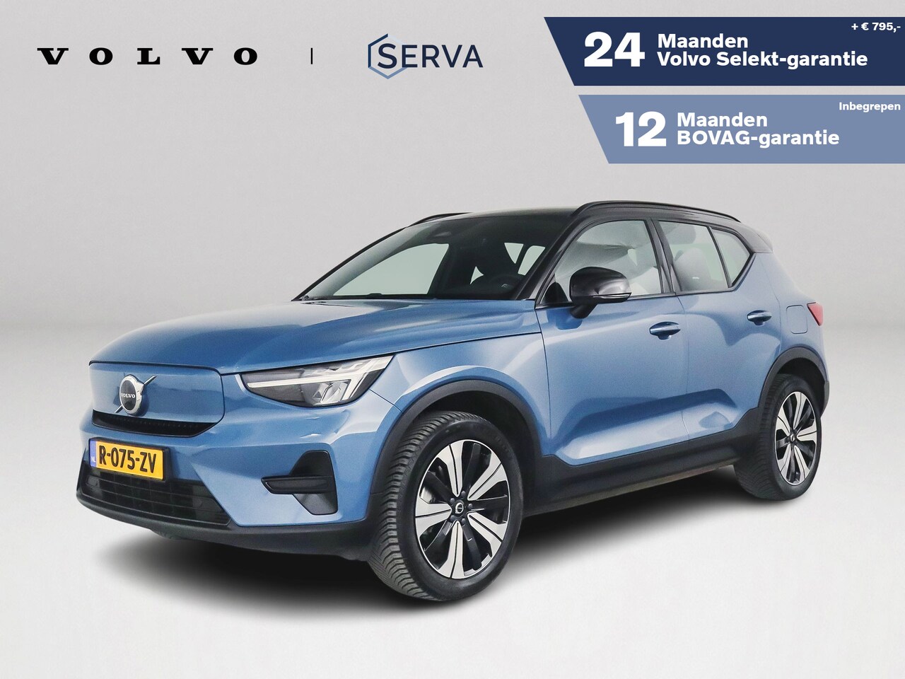 Volvo XC40 - Recharge Plus 70 kWh | Stoel- en stuurverwarming | Trekhaak | Parkeercamera - AutoWereld.nl