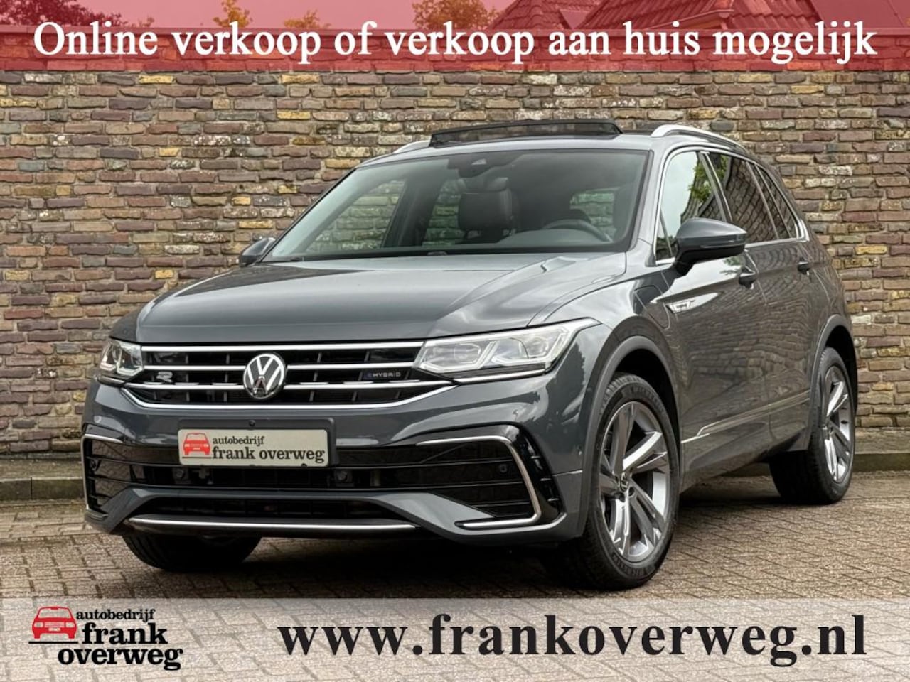 Volkswagen Tiguan - 1.4 TSI eHybrid R-LINE Panodak Leer 360 Camera - AutoWereld.nl