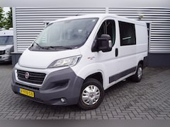 Fiat Ducato - 2.3 MultiJet L1H1 130pk Dubbele cabine 7 pers./ Navi /Optische schades