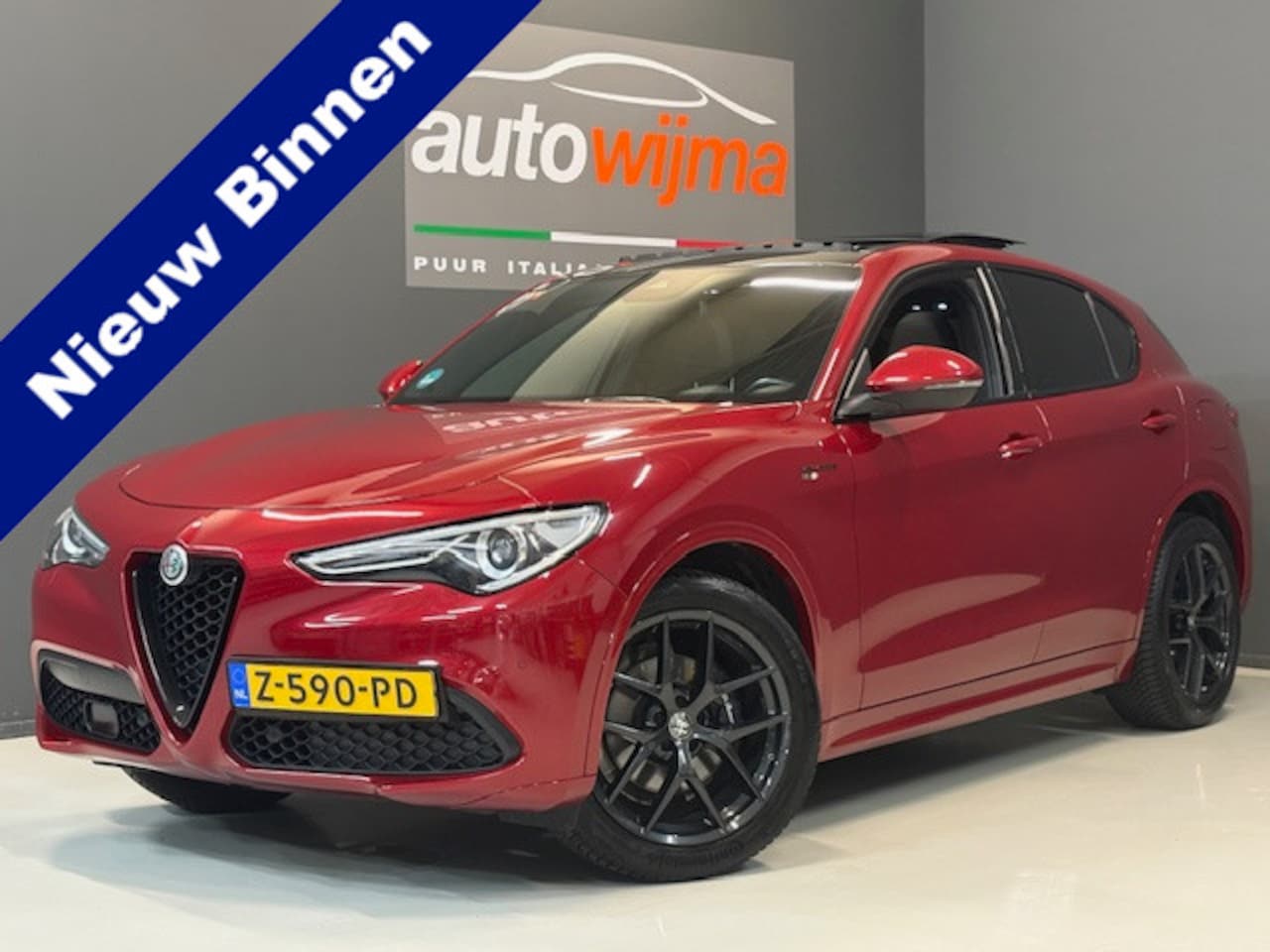 Alfa Romeo Stelvio - 2.2 JTD 230pk AWD Veloce Vol opties! Panoramadak, performance pack - AutoWereld.nl