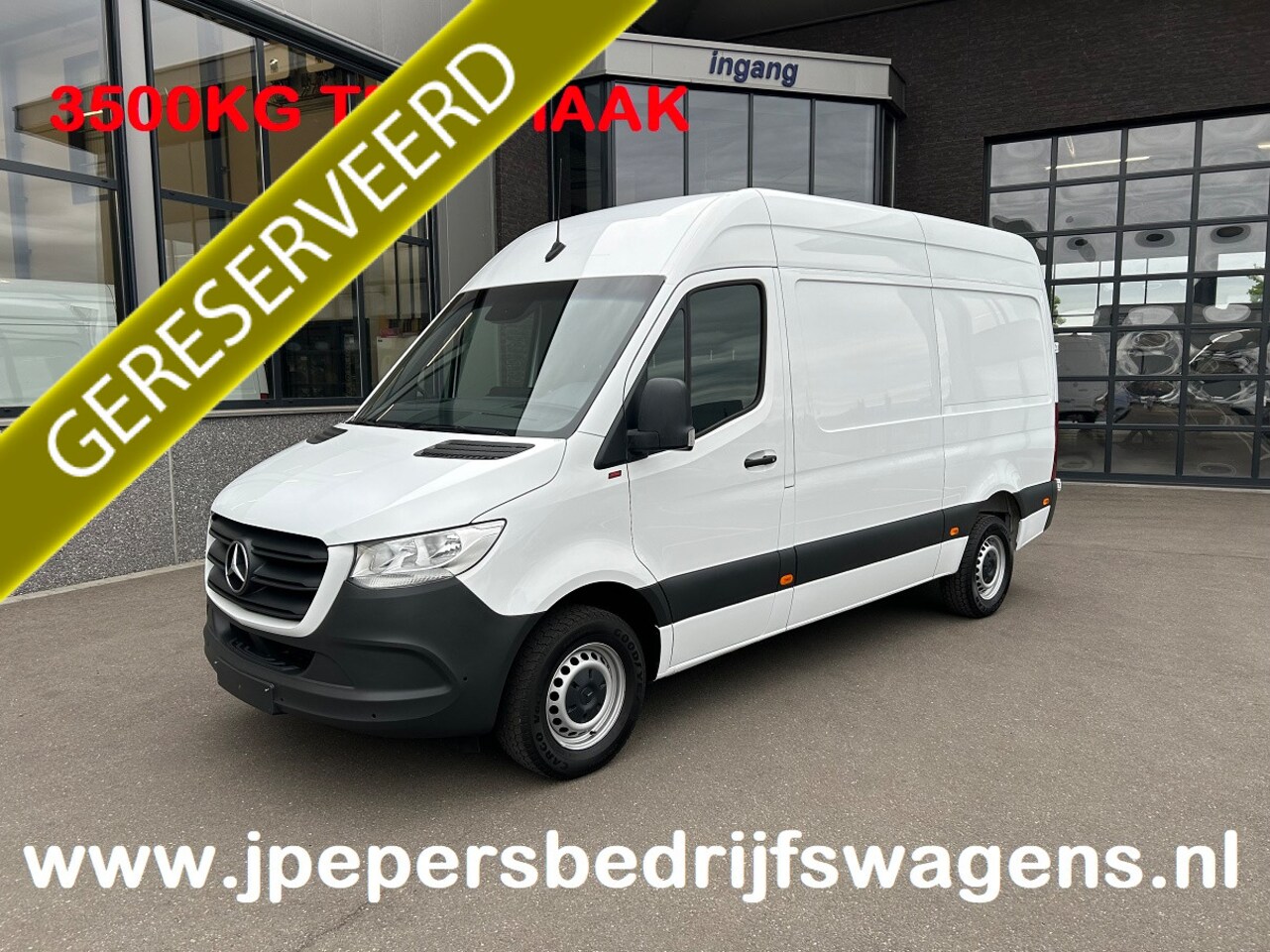 Mercedes-Benz Sprinter - 316 CDI L2 H2 3500KG Trekhaak / MBUX / Camera / Navigatie / Parkeersensoren / Airco / 270 - AutoWereld.nl