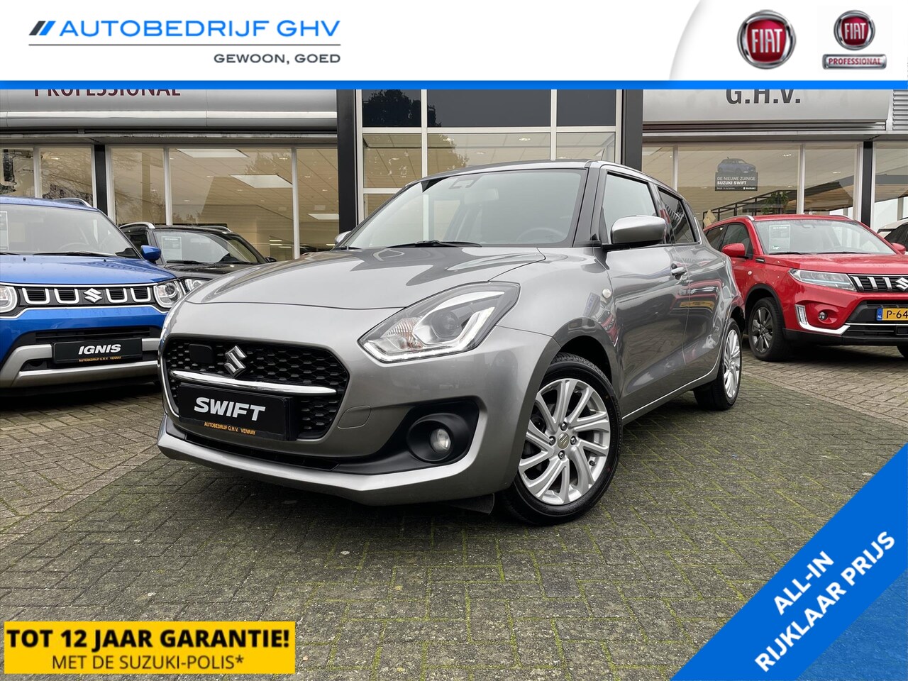 Suzuki Swift - 1.2 DualJet 83pk Smart Hybrid Select | Navigatie | - AutoWereld.nl