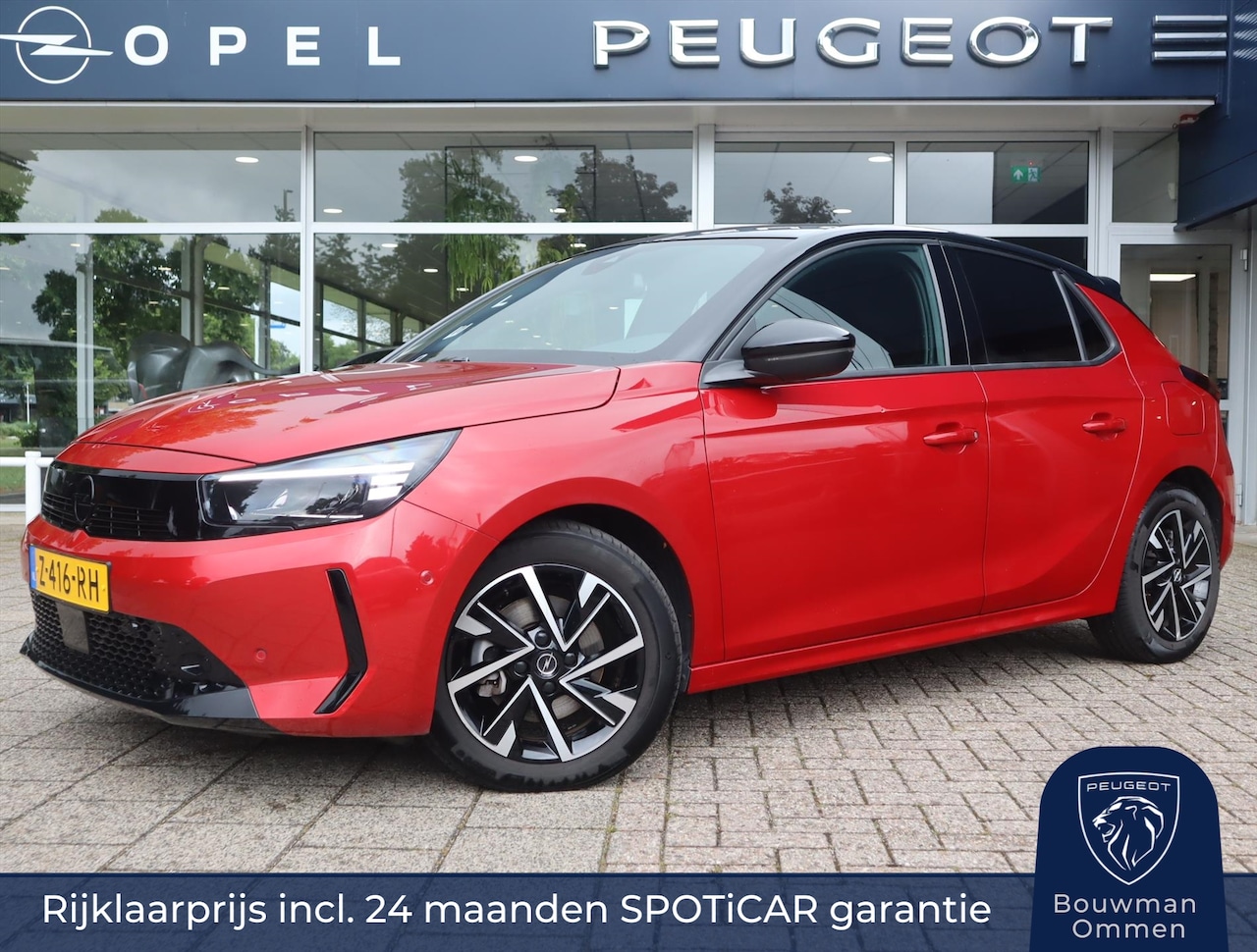 Opel Corsa - GS 1.2 Turbo Hybrid 110PK eDCT Automaat, Rijklaarprijs, Navigatie Camera DAB-radio LED App - AutoWereld.nl