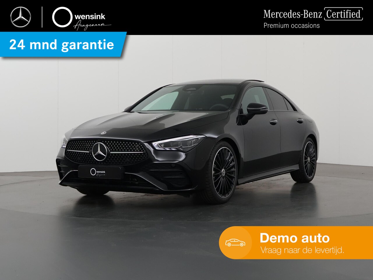 Mercedes-Benz CLA-Klasse - Coupé 180 AMG NIGHT Star Edition | Panoramadak | MultiBeam LED | Dodehoekassistent | Apple - AutoWereld.nl