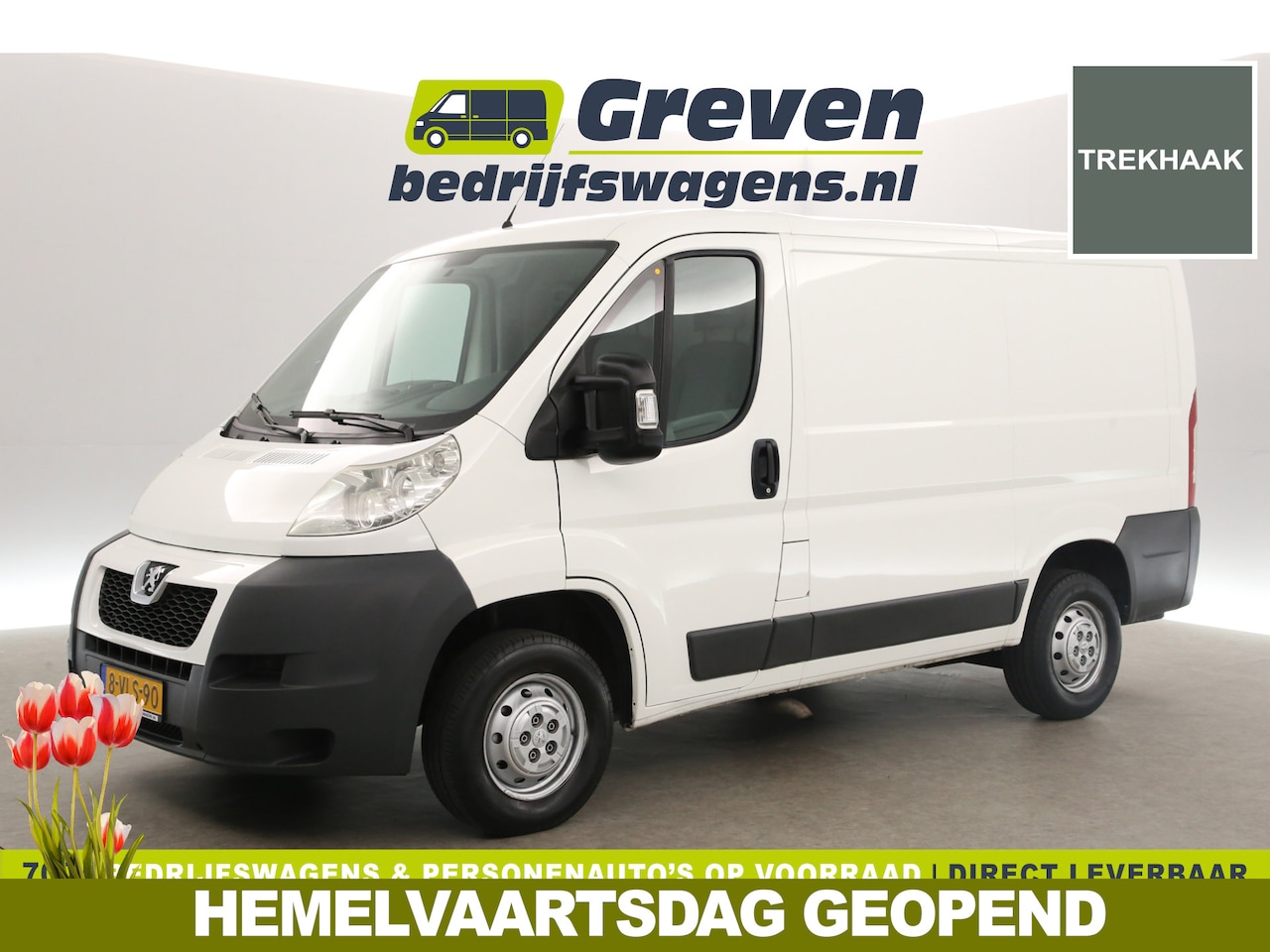 Peugeot Boxer - 330 2.2 HDI L1H1 | APK tot 02-2026 | 3 Persoons Trekhaak Navigatie Elektrpakket - AutoWereld.nl