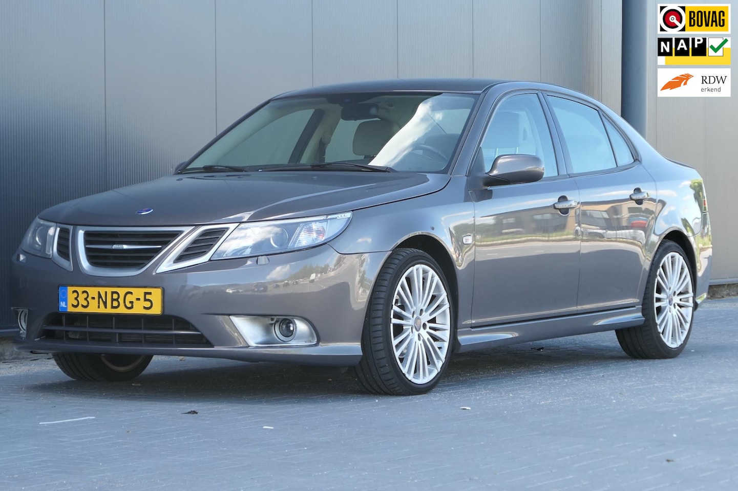Saab 9-3 Sport Sedan - 1.8t Norden Business Youngtimer Airco Leder Stoelverwarming PDC - AutoWereld.nl