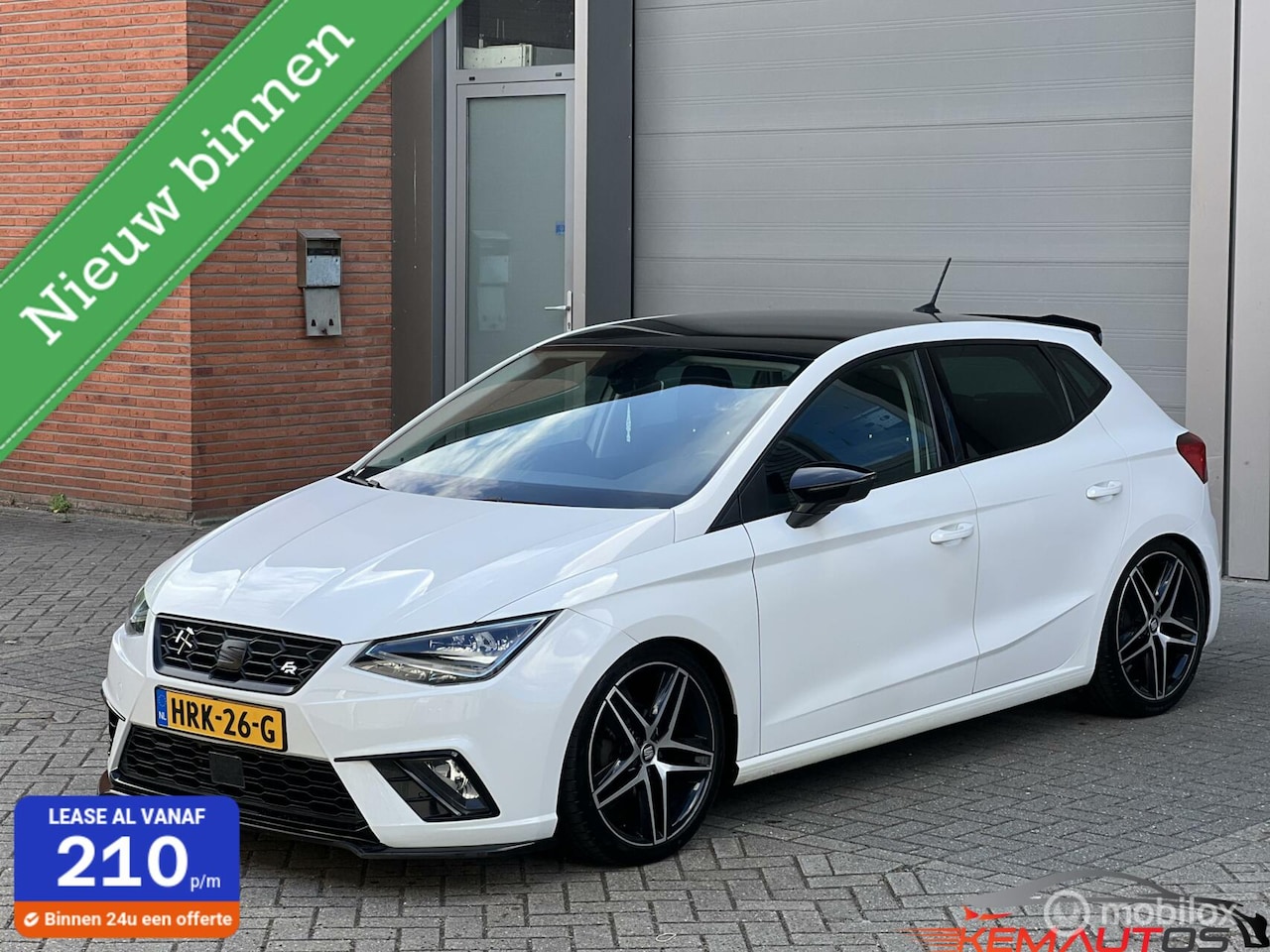 Seat Ibiza - 1.0 TSI FR Business✅Intense✅BLACK-WHITE✅FR✅ - AutoWereld.nl