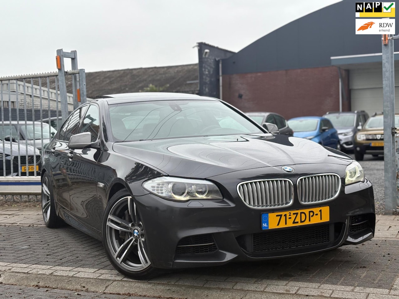 BMW 5-serie - M550xd | M-Pakket | Schuifdak | Leder | AFN.Trekhaak | Xenon | 19” LMV | - AutoWereld.nl