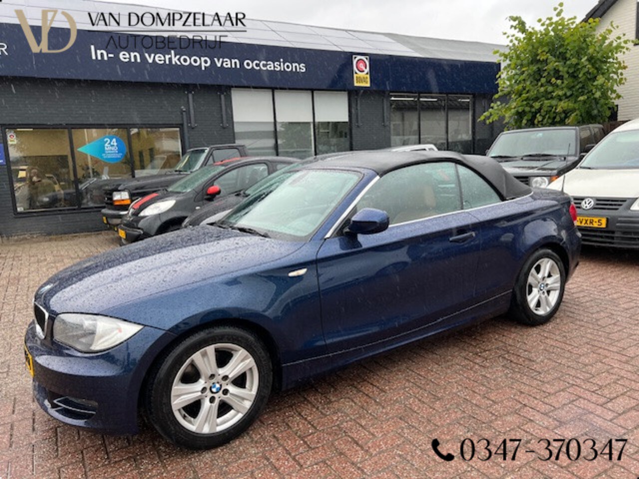 BMW 1-serie Cabrio - 118i Executive / leder / navi / stoelverw. / - AutoWereld.nl