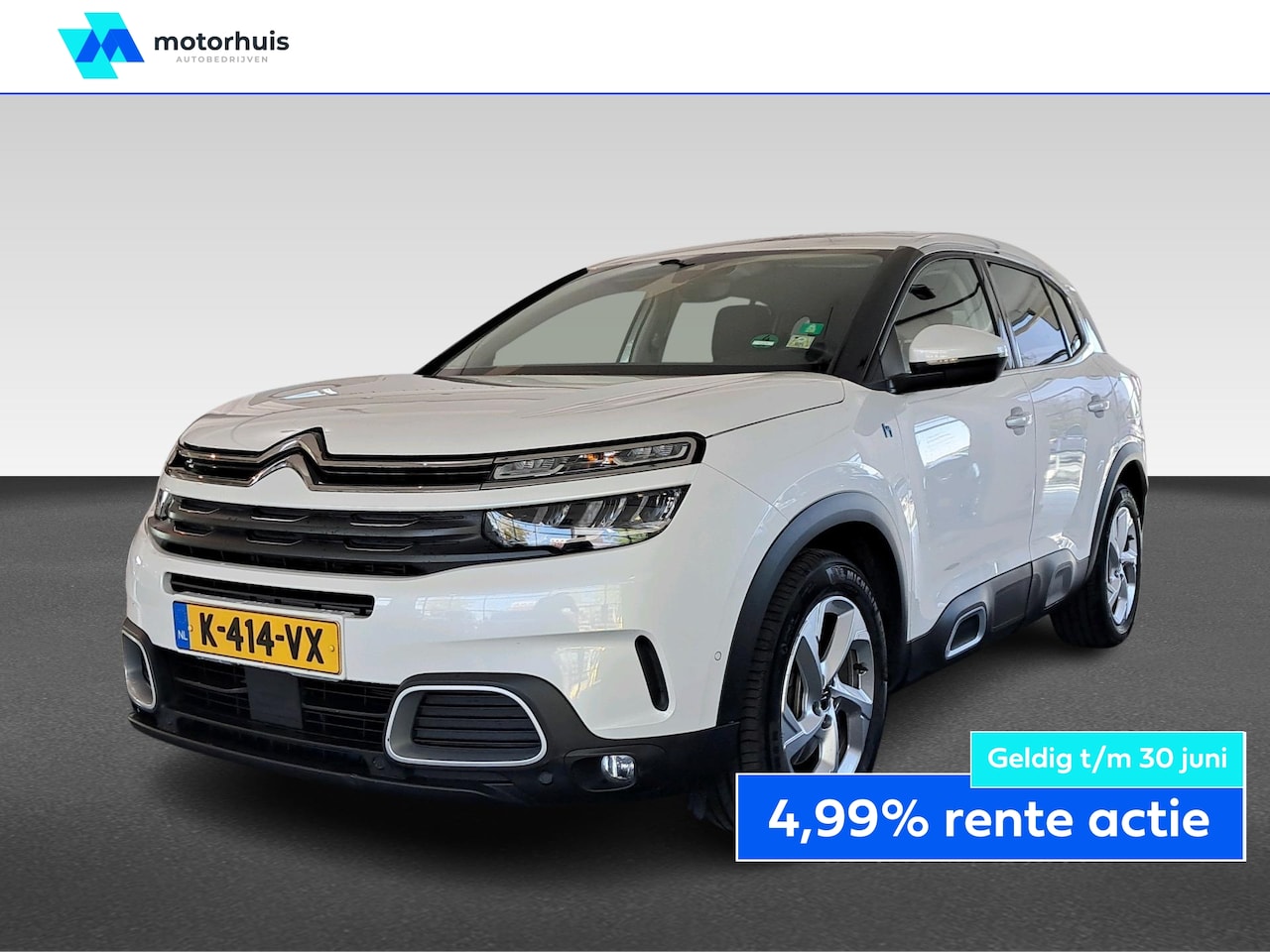 Citroën C5 Aircross - 1.6 HYBRID PHEV 225PK EAT8 BUSINESS NAVI CAMERA KEYLESS ECC NAP - AutoWereld.nl