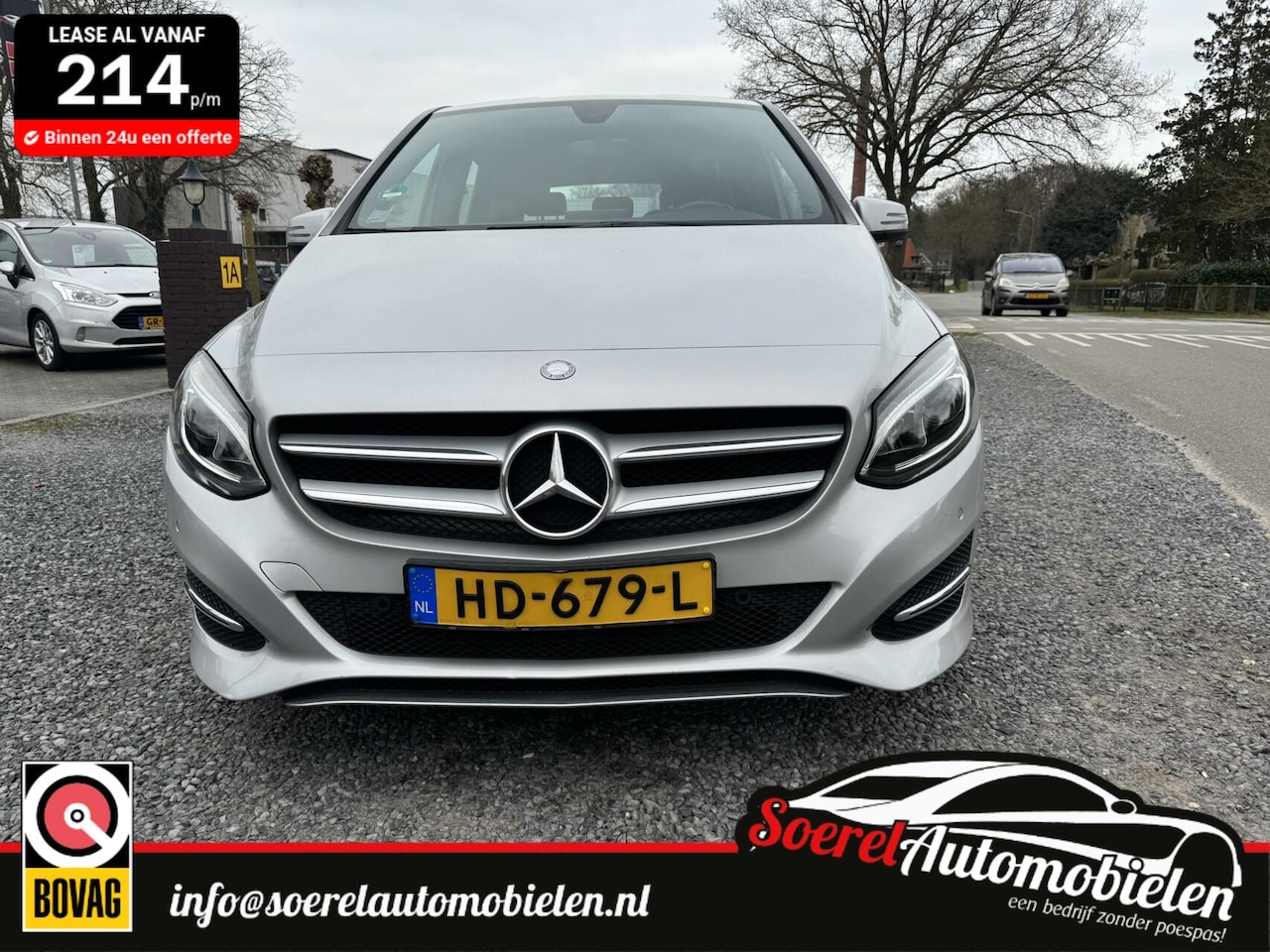 Mercedes-Benz B-klasse - 180 Ambition 180 Ambition,navi,airco,half leer - AutoWereld.nl