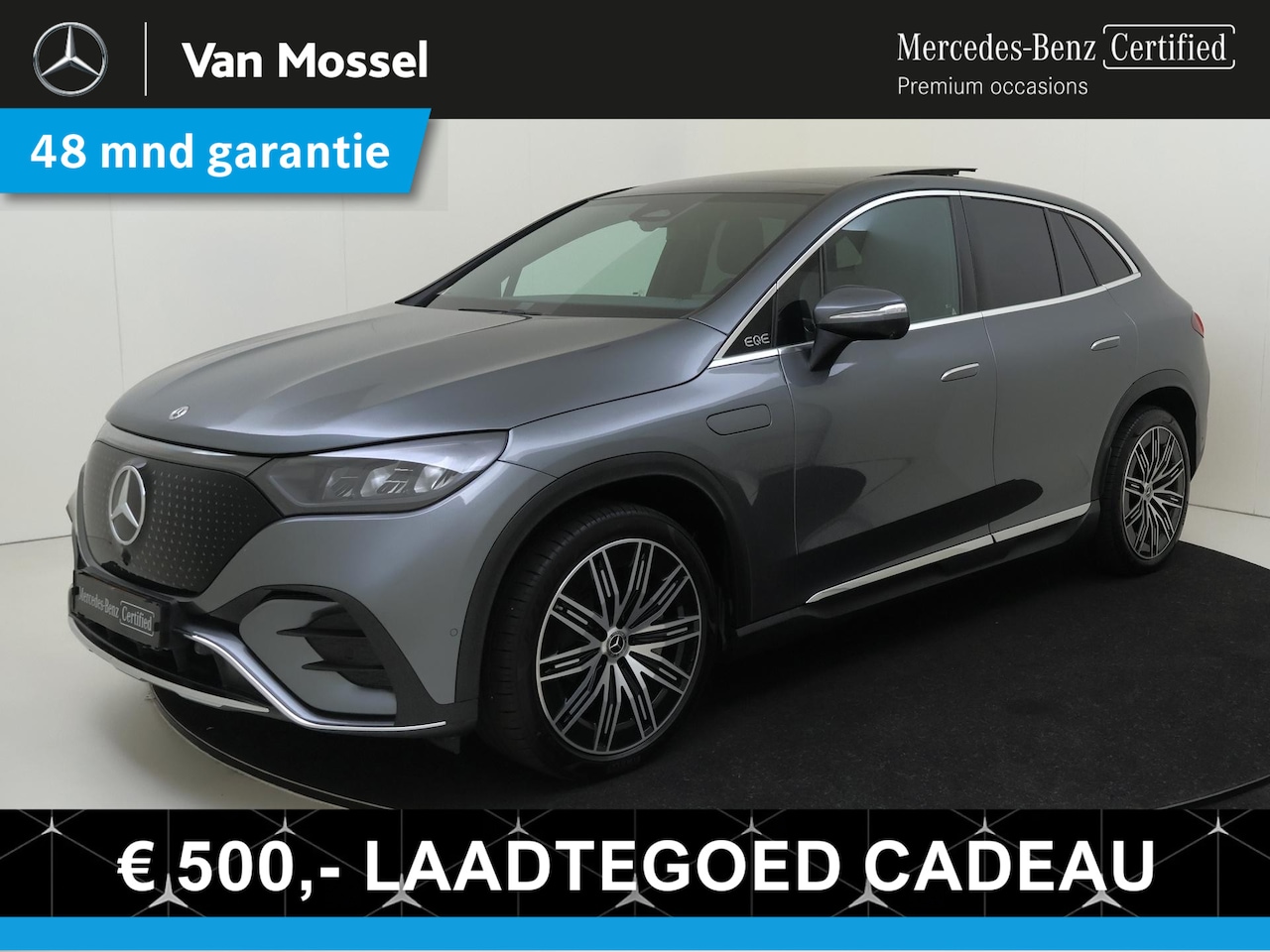 Mercedes-Benz EQE SUV - 300 Sport Edition 91 kWh / AMG/ 21 inch/ El. Trekhaak/ 22kw lader - AutoWereld.nl