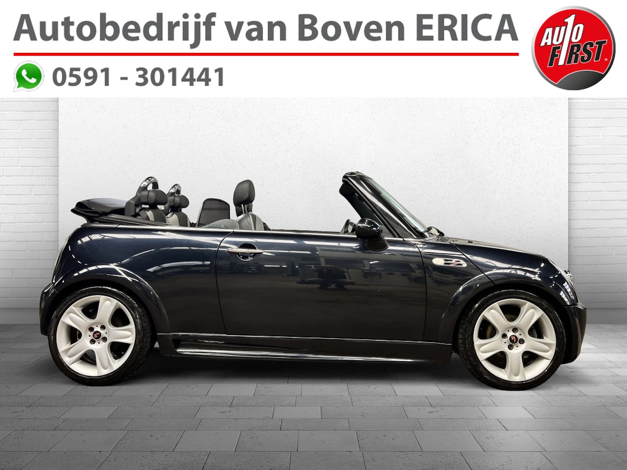 MINI Cabrio - Mini 1.6 Cooper S Chili John Cooper Works Automaat 211PK Orig NL Nap - AutoWereld.nl