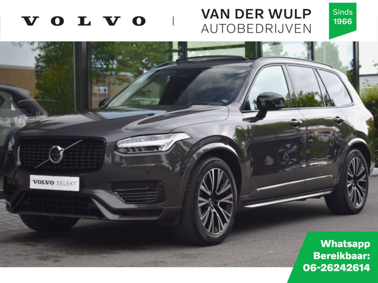 Volvo XC90 - T8 455pk AWD Ultimate Dark | Luchtvering | Trekhaak | Getint Gla - AutoWereld.nl