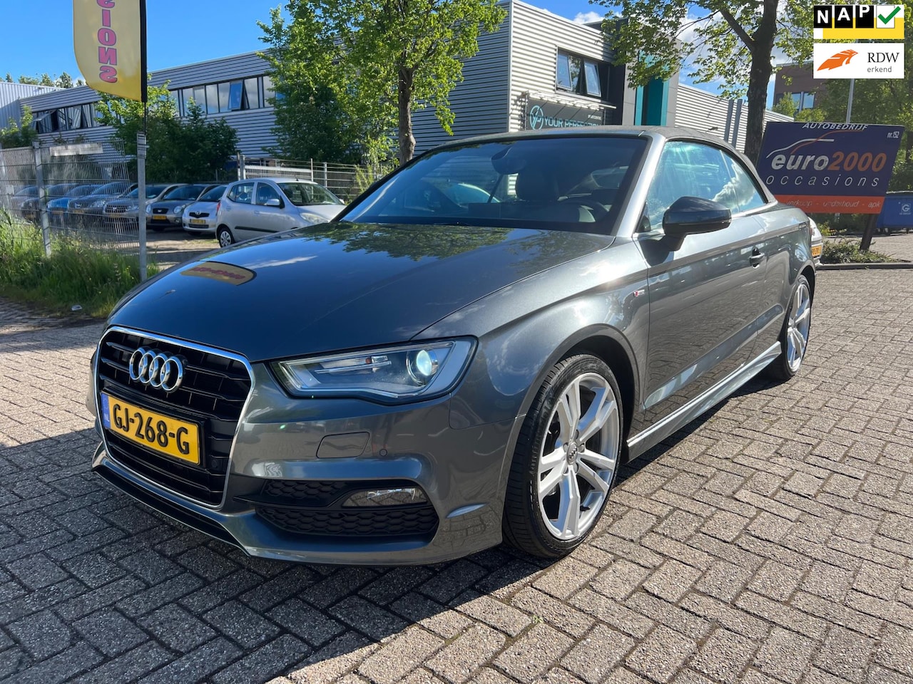 Audi A3 Cabriolet - 2.0 TDI Ambition Pro Line S 2.0 TDI Ambition Pro Line S Vol Opties ! - AutoWereld.nl
