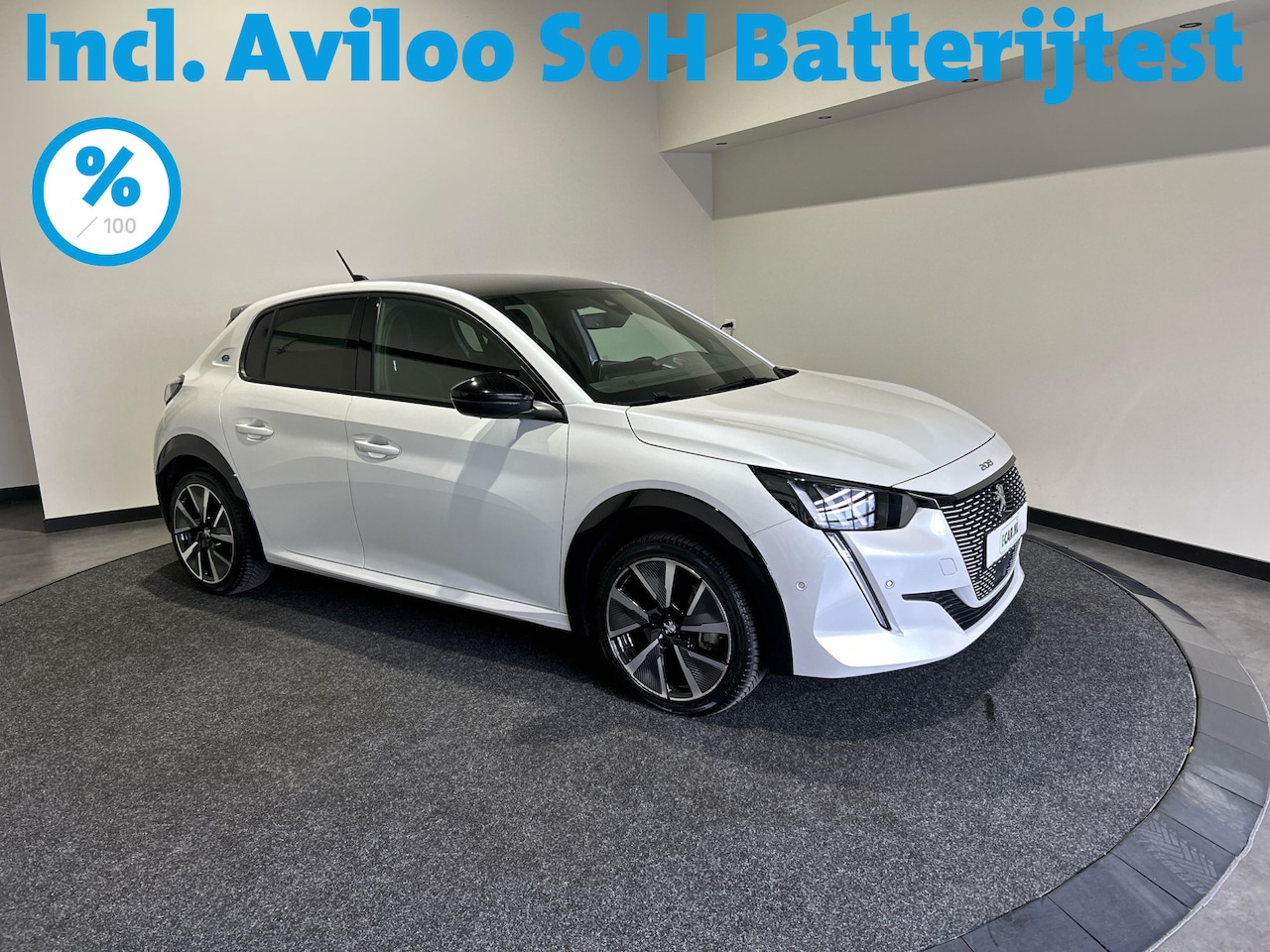 Peugeot e-208 - EV GT Pack 50 kWh | Zwart dak | 100 % dealeronderhouden | Soh (batterijcheck) 91,06 % - AutoWereld.nl