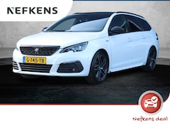 Peugeot 308 SW - 1.2 PureTech GT-line Black Pack | Leder/Stof | Keyless Entry & Start | Panoramadak | Trekh