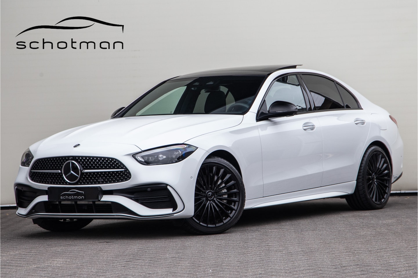 Mercedes-Benz C-klasse - 400 e 4MATIC AMG 381pk Premium Plus, Pano, Distronic, Nightpack, Burmester, HEad-Up, Memor - AutoWereld.nl