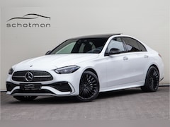 Mercedes-Benz C-klasse - 400 e 4MATIC AMG 381pk Premium Plus, Pano, Distronic, Nightpack, Burmester, HEad-Up, Memor