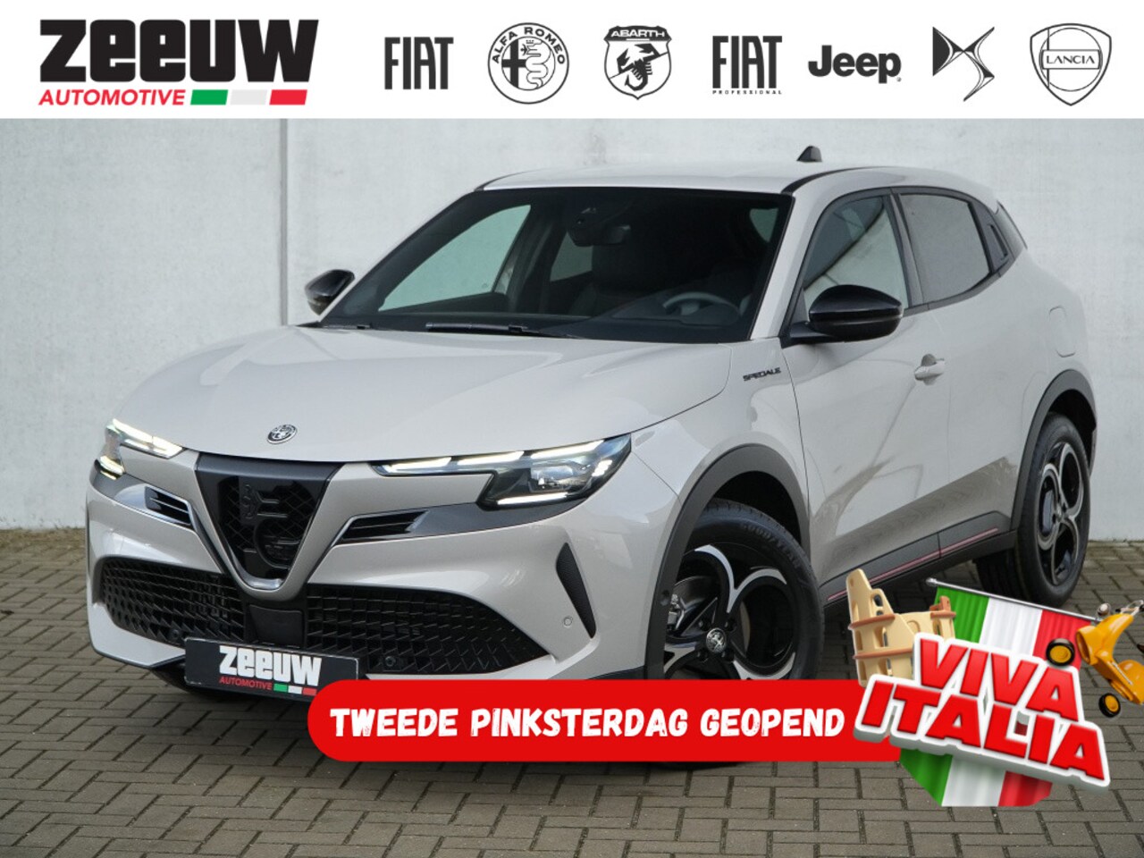 Alfa Romeo Junior - 1.2 Turbo 136 PK Ibrida Speciale | Techno | Direct Leverbaar - AutoWereld.nl