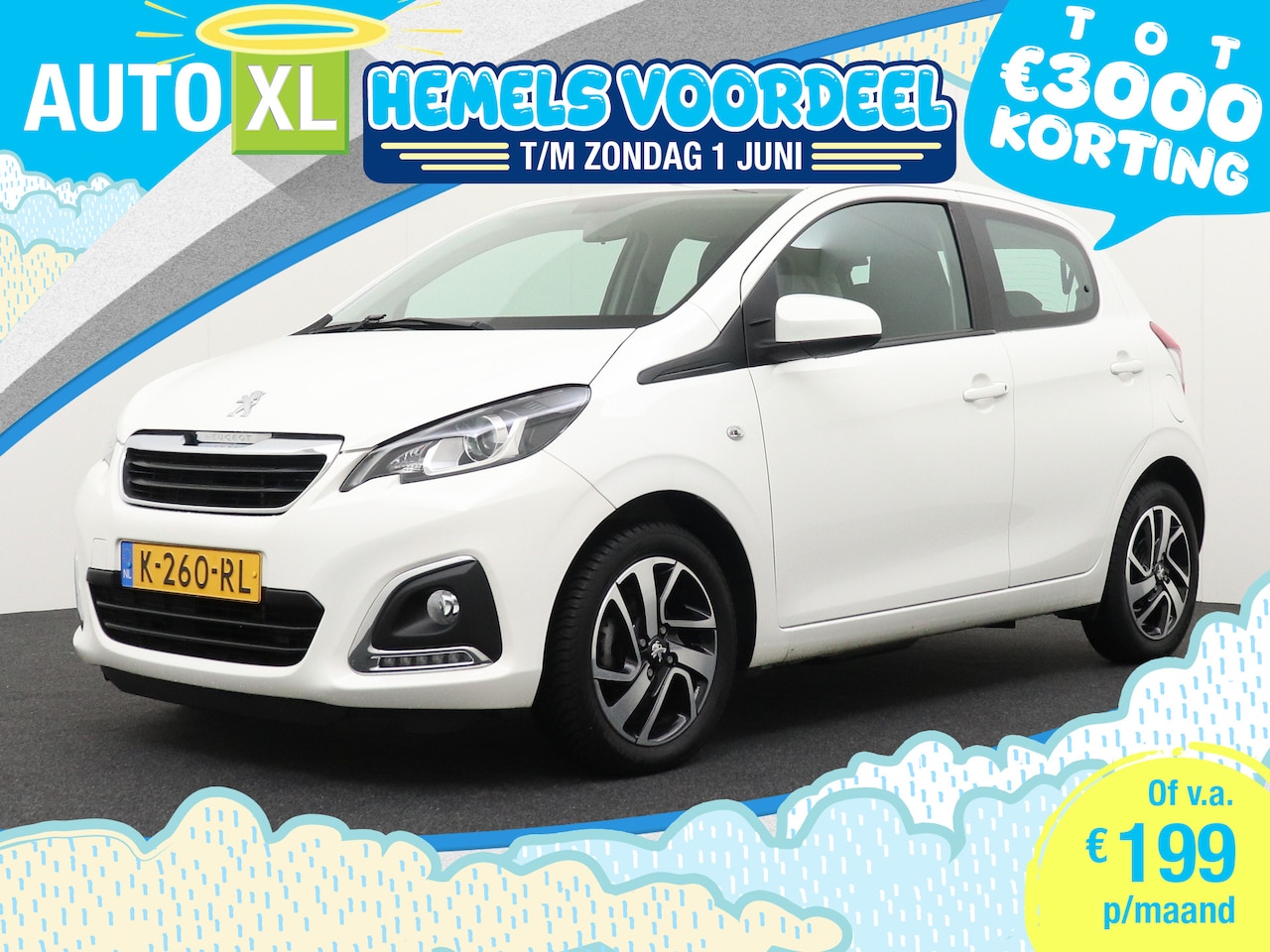Peugeot 108 - 1.0 e-VTi Allure Carplay Navi Sportvelgen 1 - AutoWereld.nl
