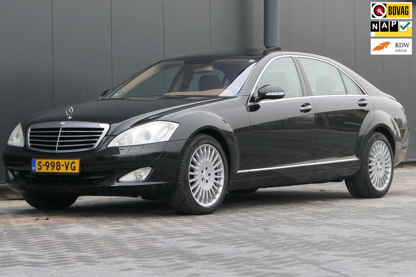 Mercedes-Benz S-klasse - 350 Lang LPG G3 Navi Schuifdak Leder Youngtimer - AutoWereld.nl