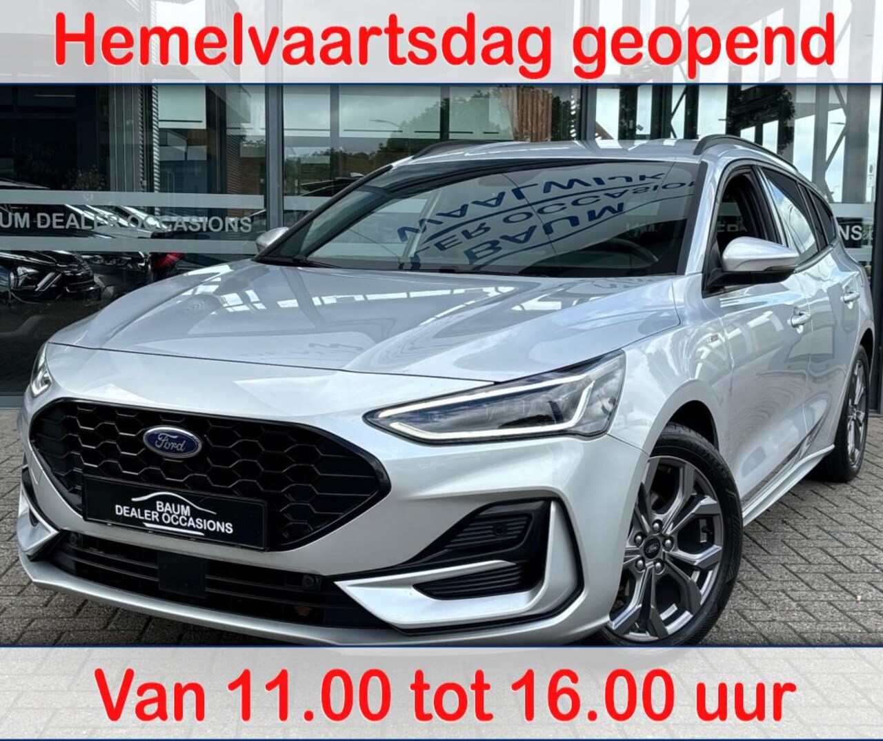 Ford Focus - 1.0 ST LINE X AIRCO NAVI PDC-CAMERA360 STOELVERW. - AutoWereld.nl