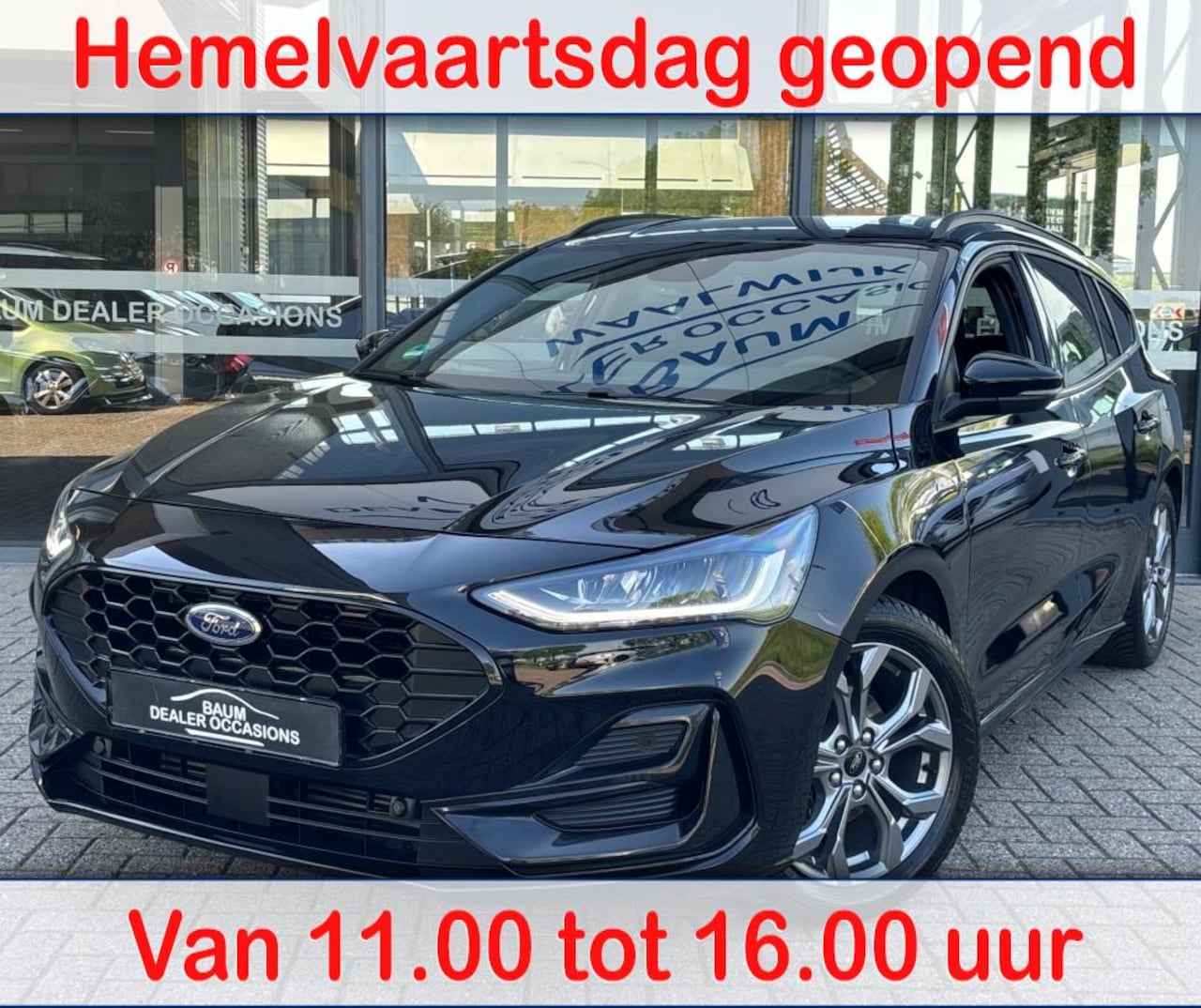 Ford Focus - 1.0 ST LINE X AIRCO NAVI PDC-CAMERA360GR WINTERPACK. - AutoWereld.nl