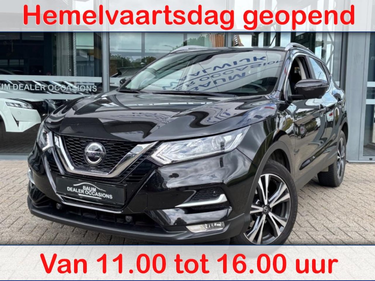 Nissan Qashqai - 1.3 DIG-T N-CONNECTA AIRCO PANORAMADAK PDC NAVI - AutoWereld.nl