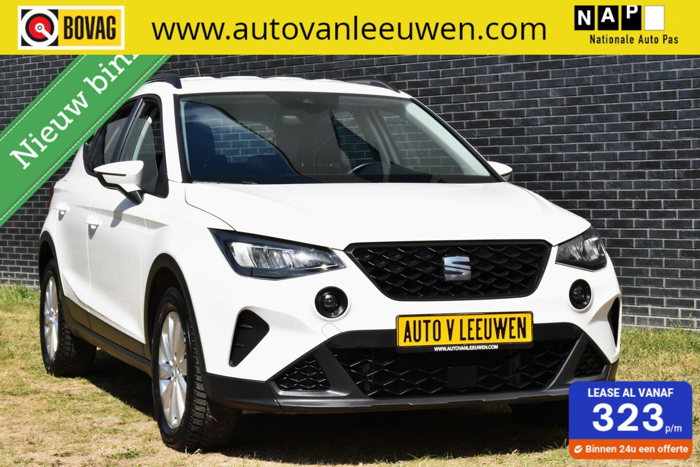 Seat Arona - Turbo Style AUTOMAAT/PDC/CRUISE C./ETC.! - AutoWereld.nl